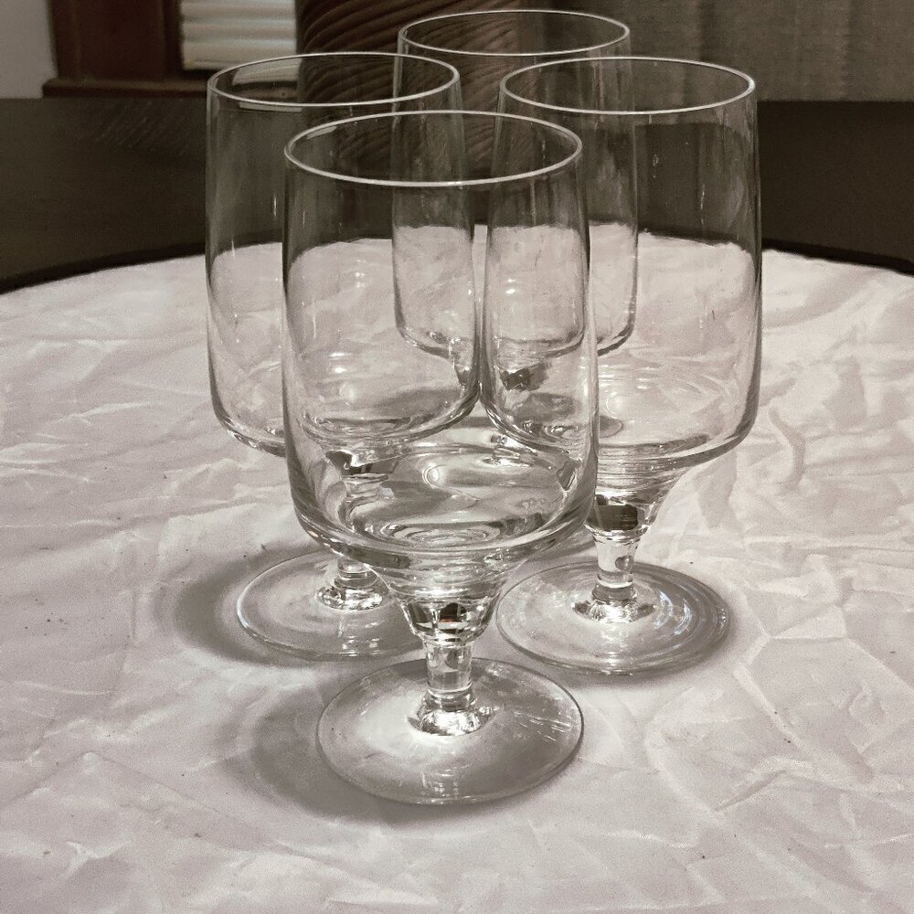 Iced Tea Crystal Glasses by Sasaki, Japan